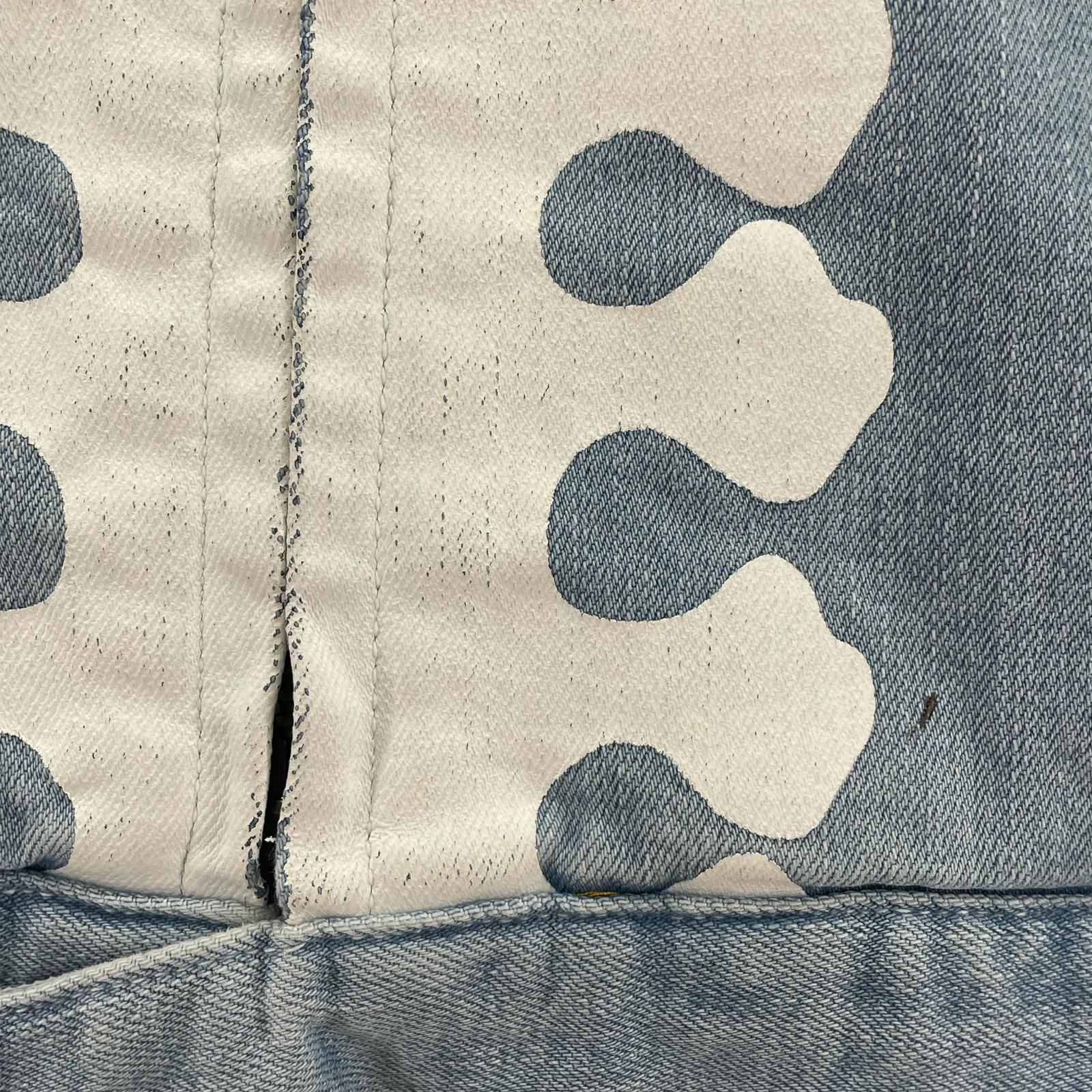 デニムジャケット SKELETON BONE DENIM RIDERS JKT/M M