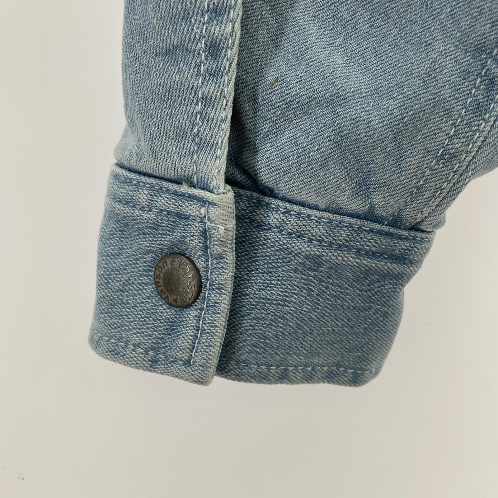 デニムジャケット SKELETON BONE DENIM RIDERS JKT/M M