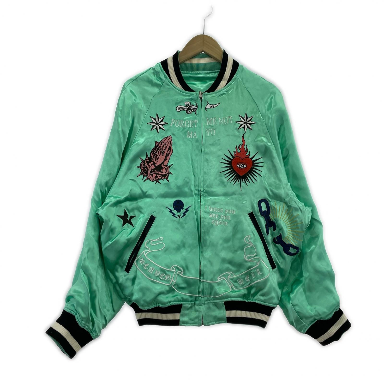 ジャケット MAYO/EAGLE THUNDER EMBROIDERY REVERSIBLE M