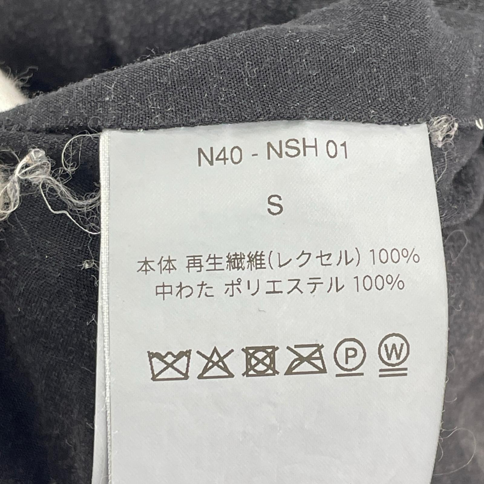 ジャケット NOMARHYTHM TEXTILE/チャイナJKT/S/N40-NSH 01 S ブラック