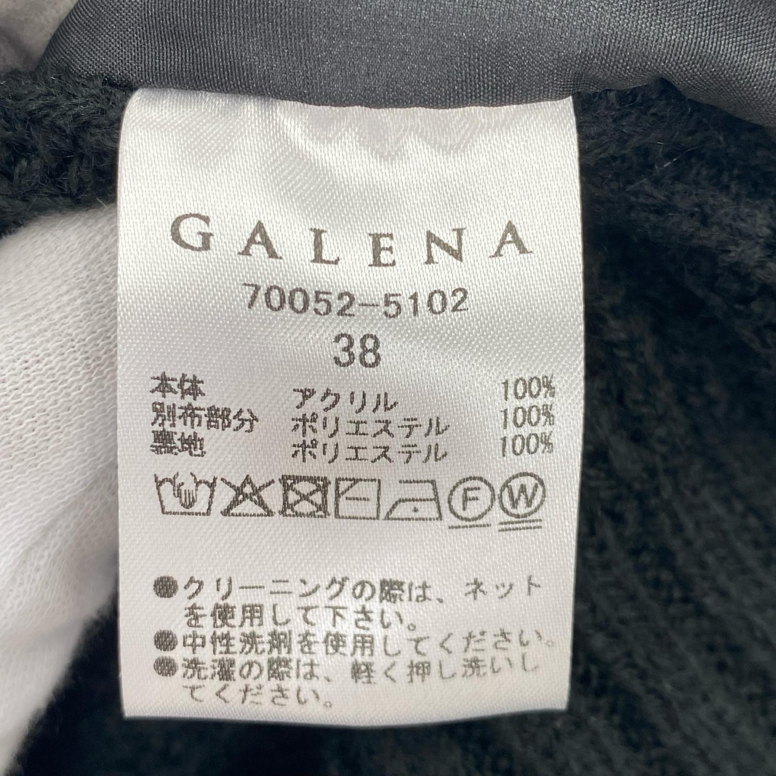 その他トップス GALENA ファーベスト 38 ブラック
