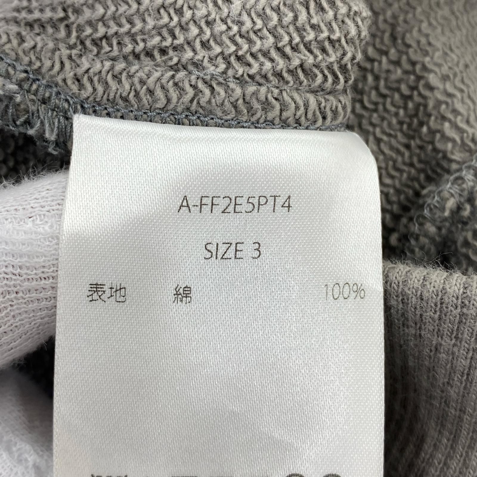 パンツ FILME FILLED Wave Sweats ウェーブスウェットワイドパンツ グレー 3 3 グレー