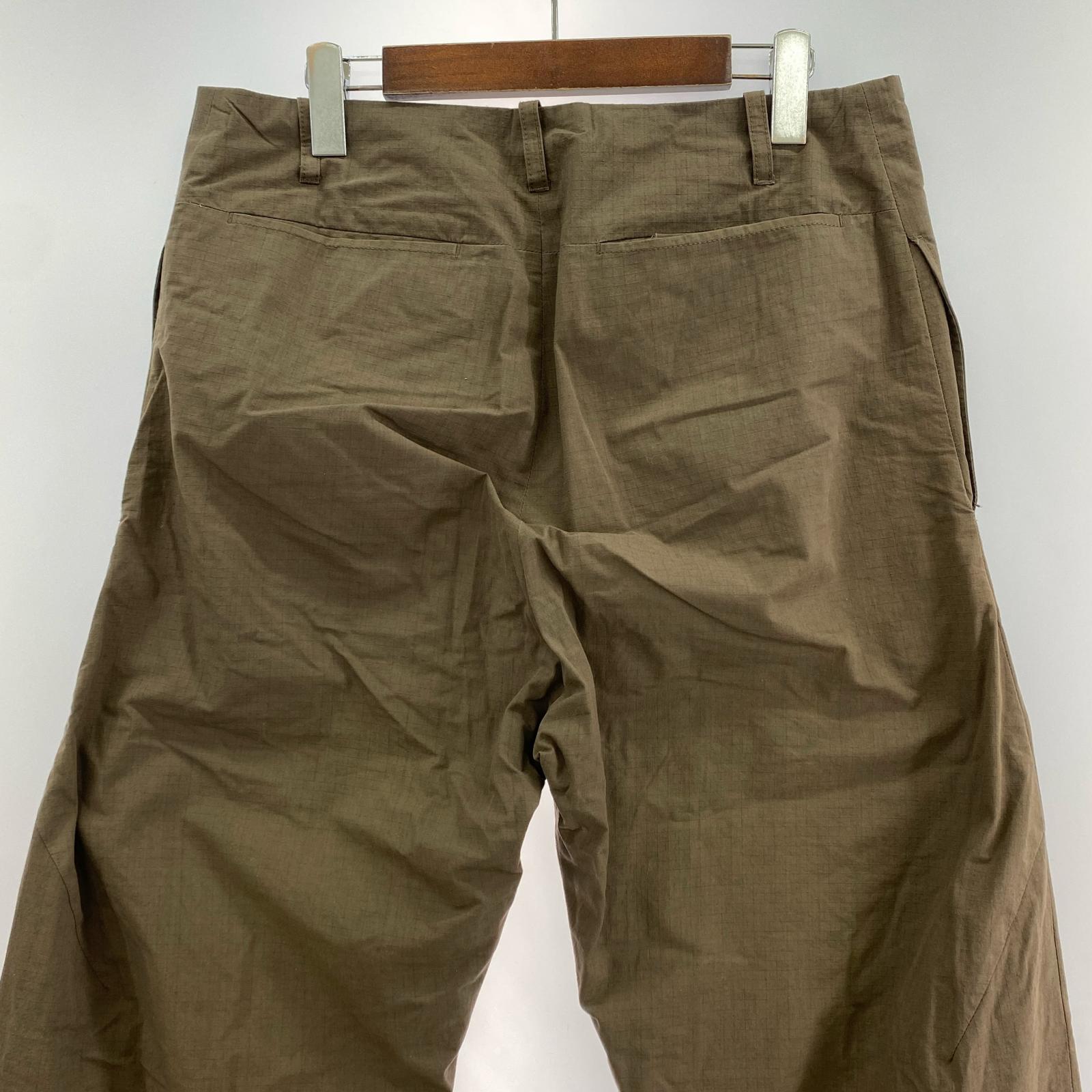 パンツ FILME FILLED TAPERED STRAIGHT PANTS 3 3 ブラウン