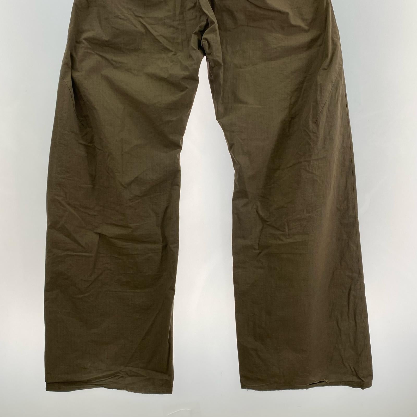 パンツ FILME FILLED TAPERED STRAIGHT PANTS 3 3 ブラウン