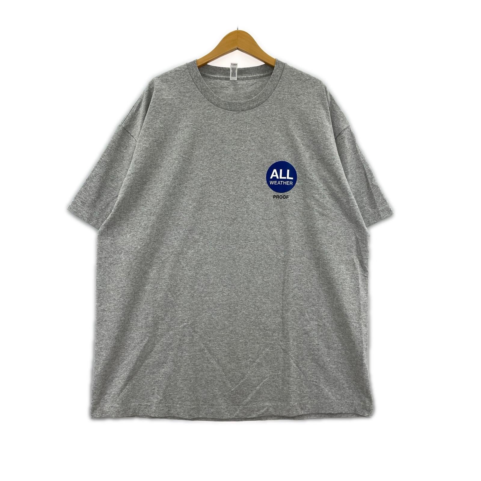 半袖Tシャツ ALWAYTH プリントTee 2XL グレー グレー