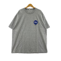 半袖Tシャツ ALWAYTH プリントTee 2XL グレー グレー
