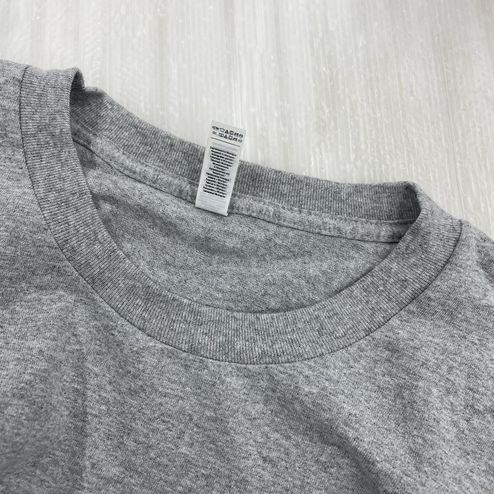 半袖Tシャツ ALWAYTH プリントTee 2XL グレー グレー