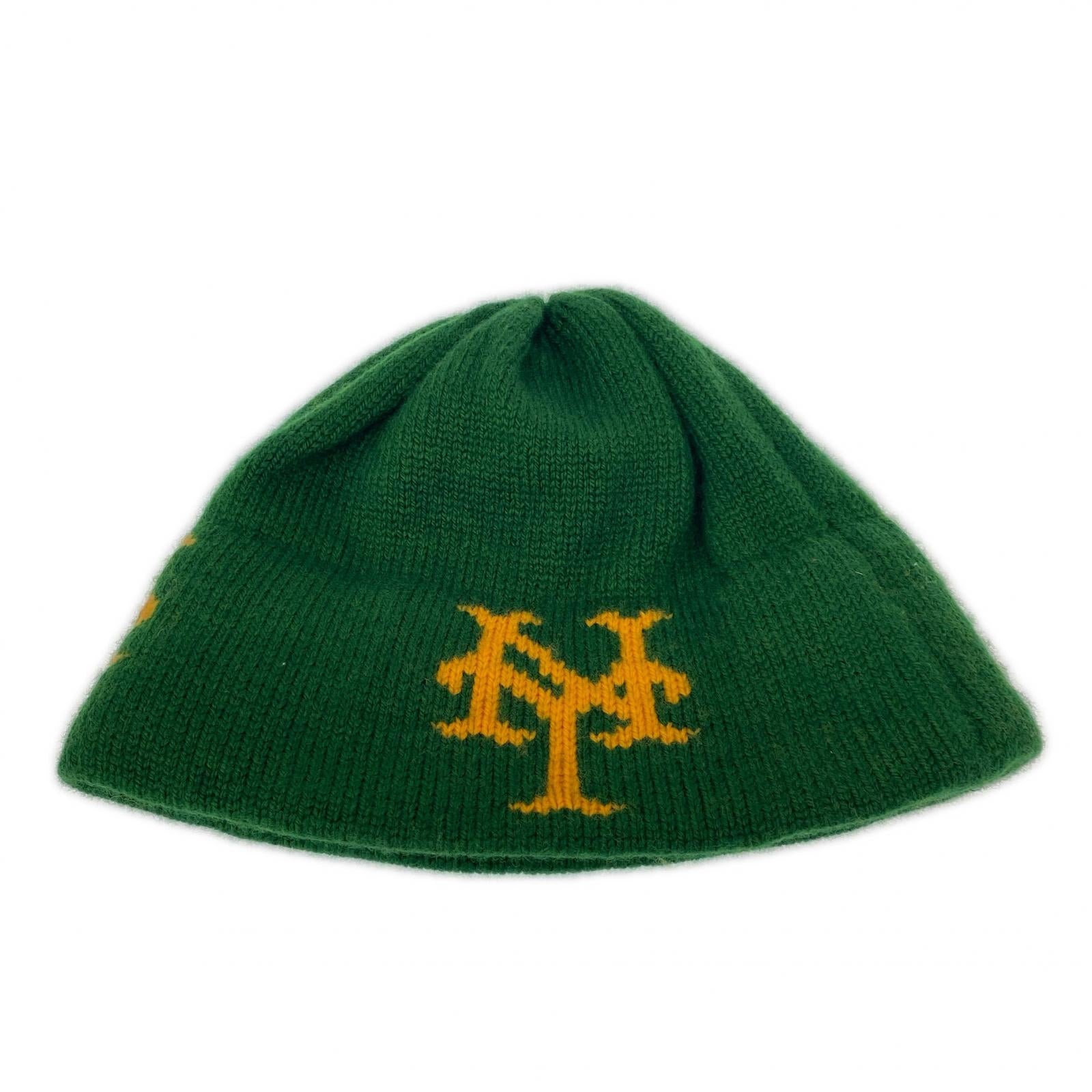 ニットキャップ SELECTS NYC NY METS WOOLKNIT BEANIE メッツ ニットビーニー 緑 グリーン