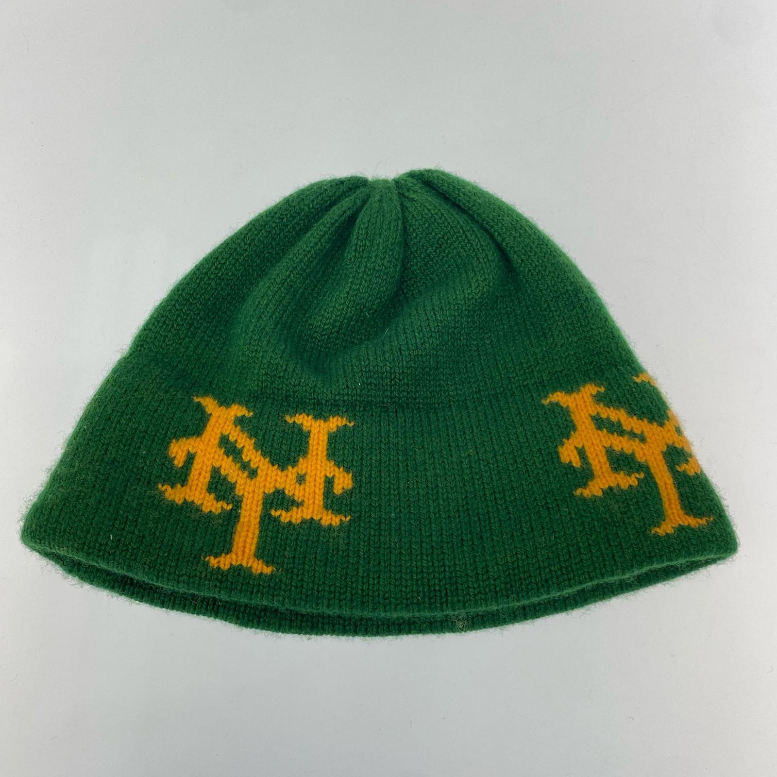ニットキャップ SELECTS NYC NY METS WOOLKNIT BEANIE メッツ ニットビーニー 緑 グリーン