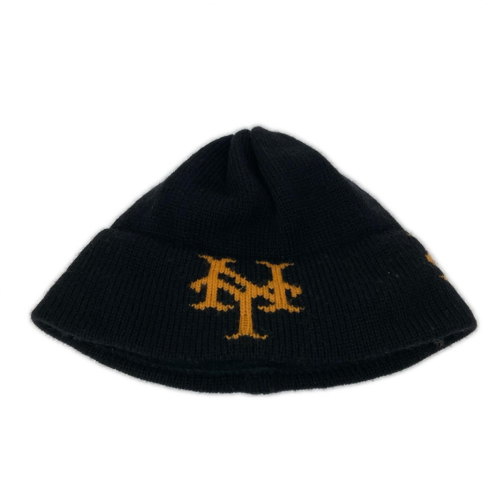 ニットキャップ SELECTS NYC NY METS WOOLKNIT BEANIE メッツ ニットビーニー 黒 ブラック