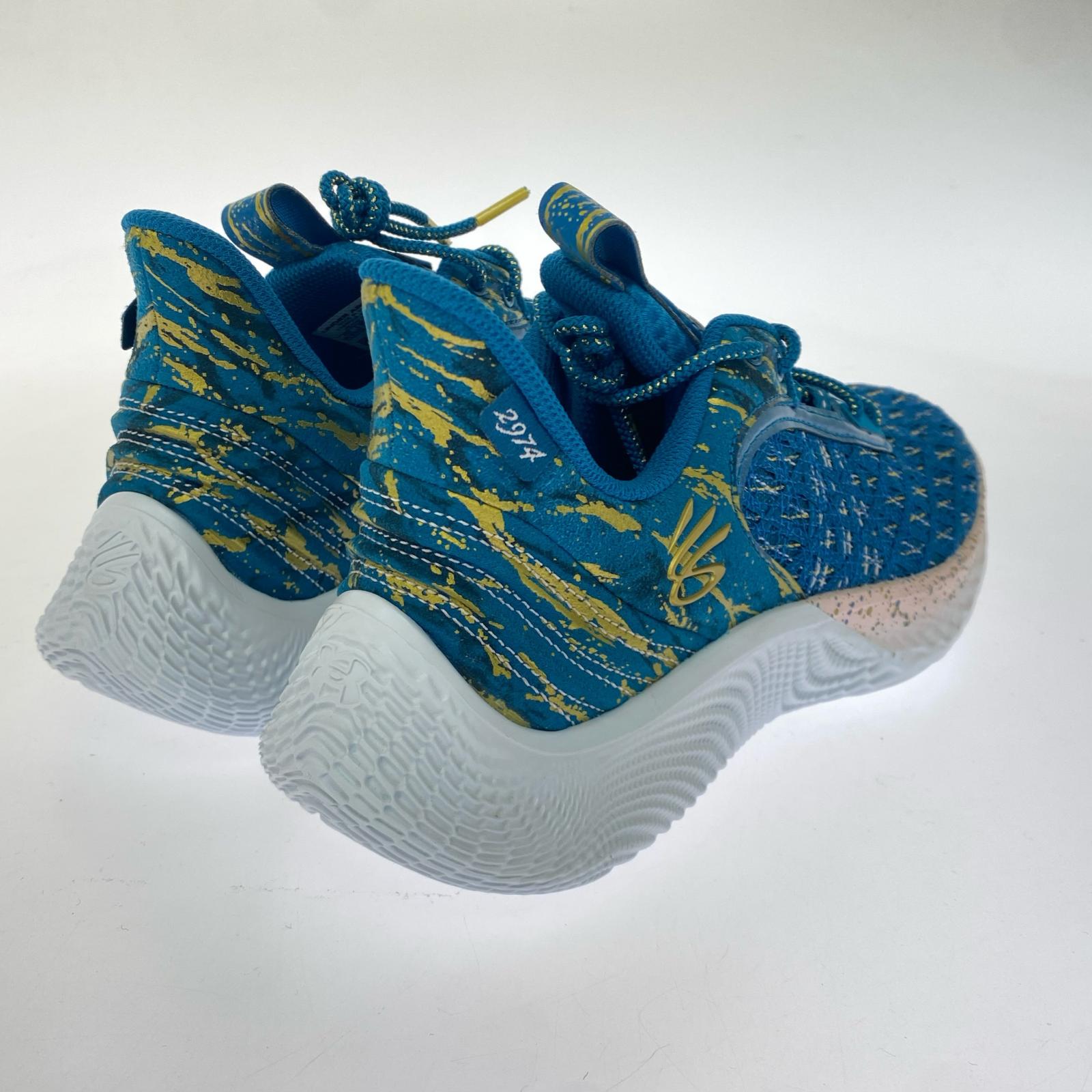 スニーカー UNDER ARMOUR Curry Flow 9 2974 27.0cm 27cm (US9 UK8 1/2 EU44) ブルー