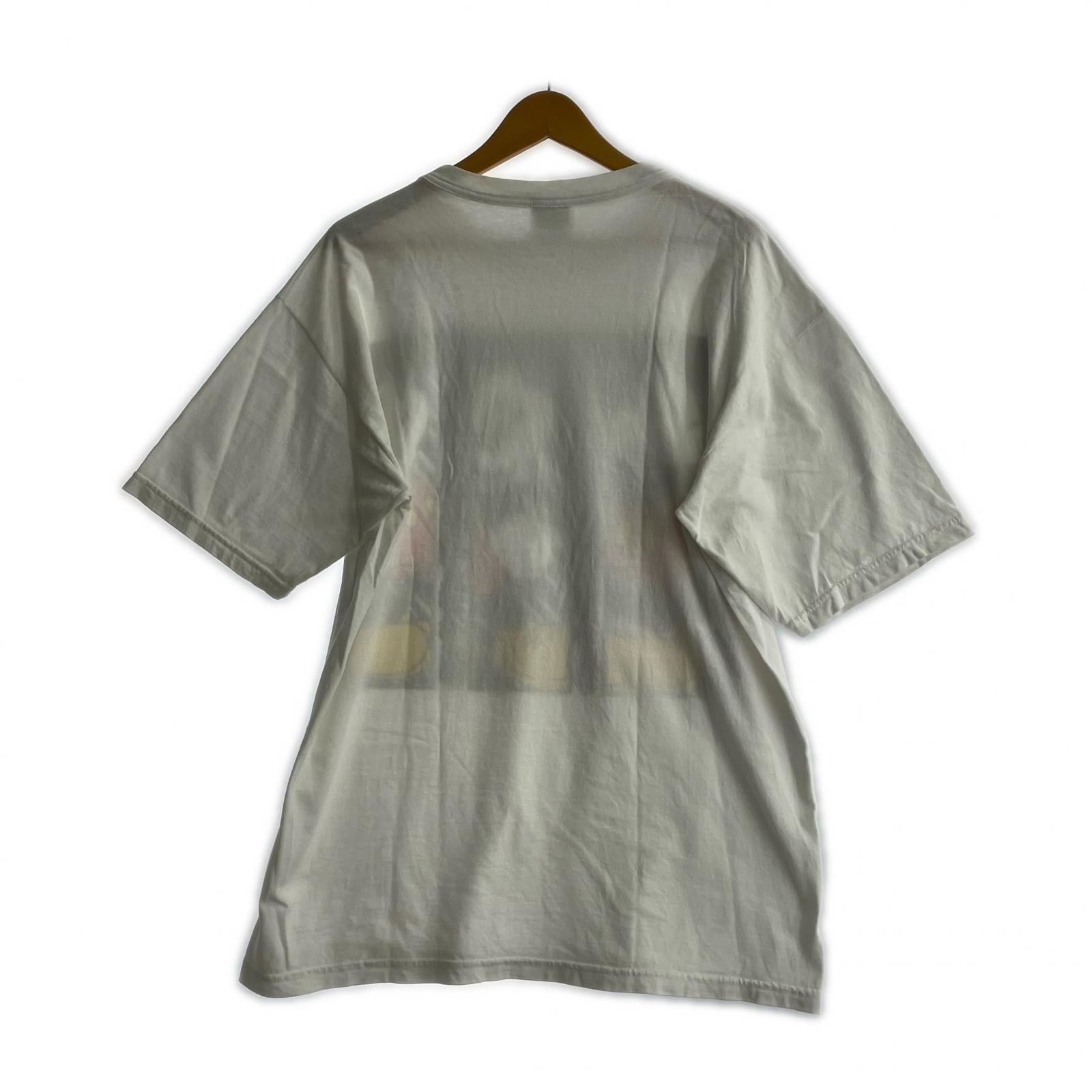 半袖Tシャツ marathon apparel ミッキー プリント 白 (L) L ホワイト