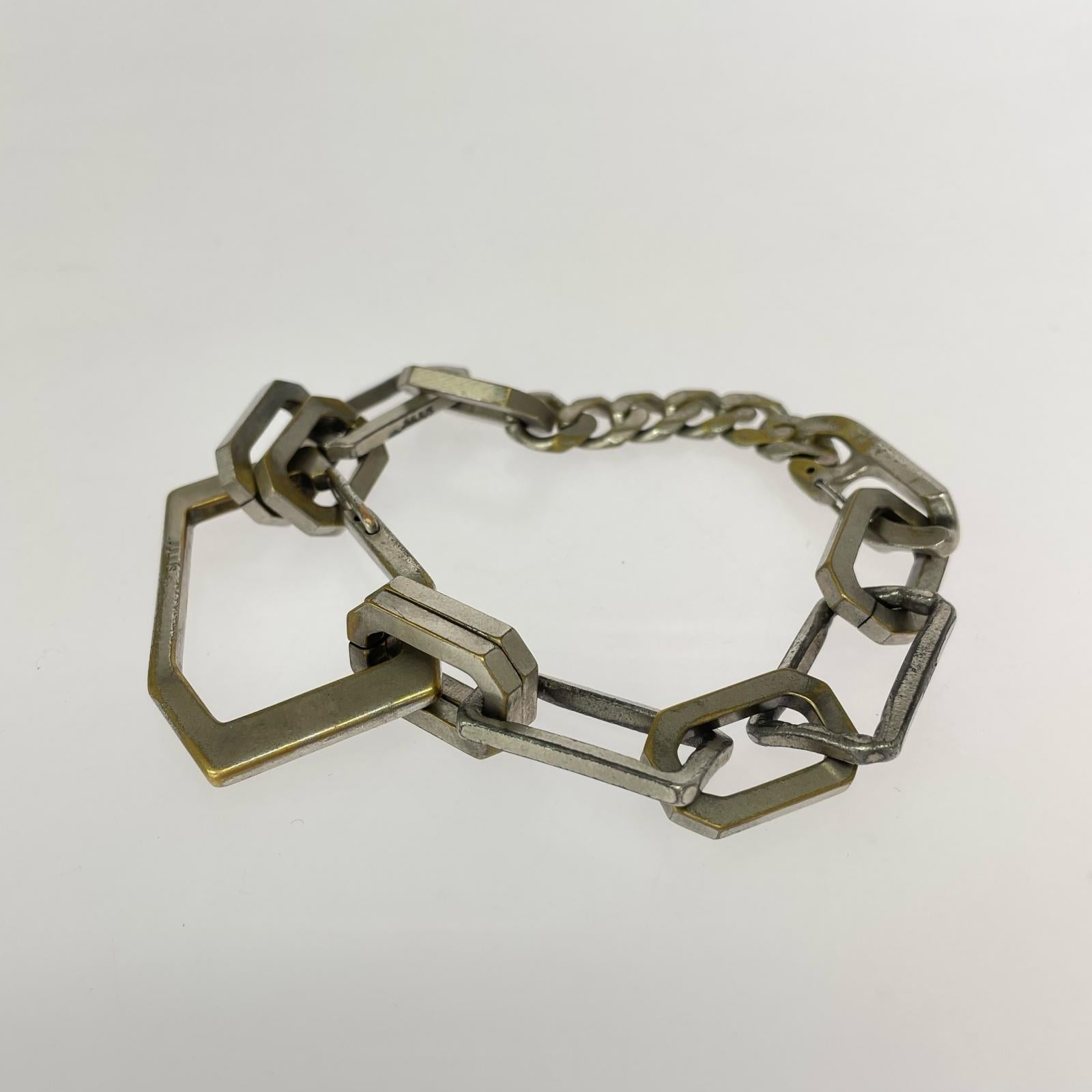 ブレスレット 23SS チェーンブレスレット シルバー