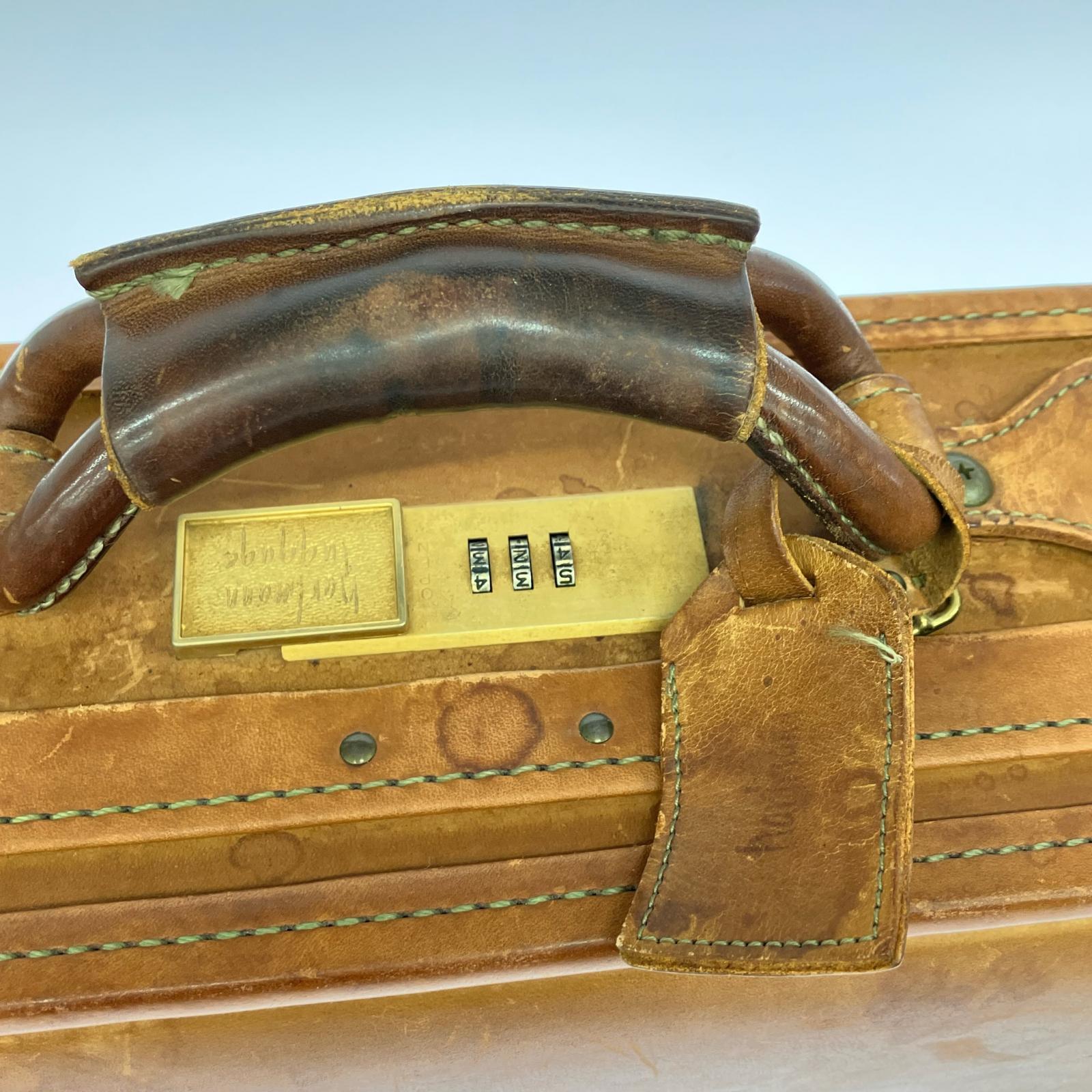 ブリーフケース HARTMANN LUGGAGE トランクキャリー ブラウン
