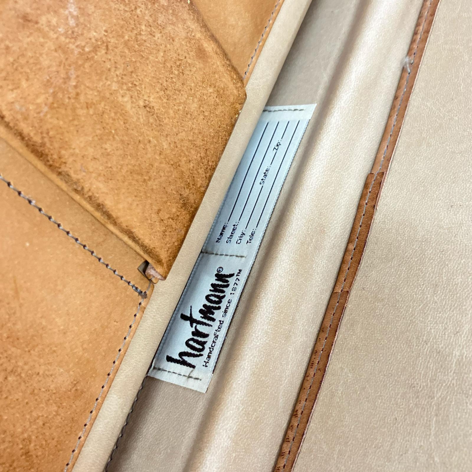 ブリーフケース HARTMANN LUGGAGE トランクキャリー ブラウン