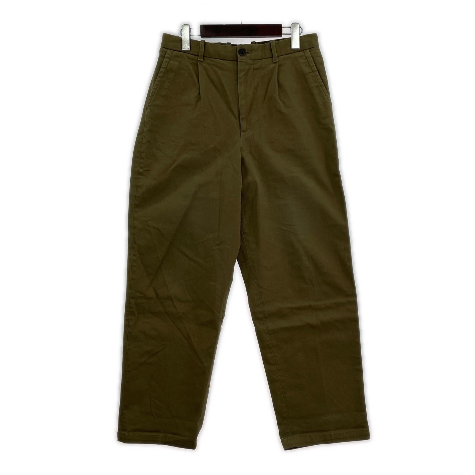 パンツ Steven Alan DRIL SUPER BAGGY TAPEREDⅡ M ブラウン