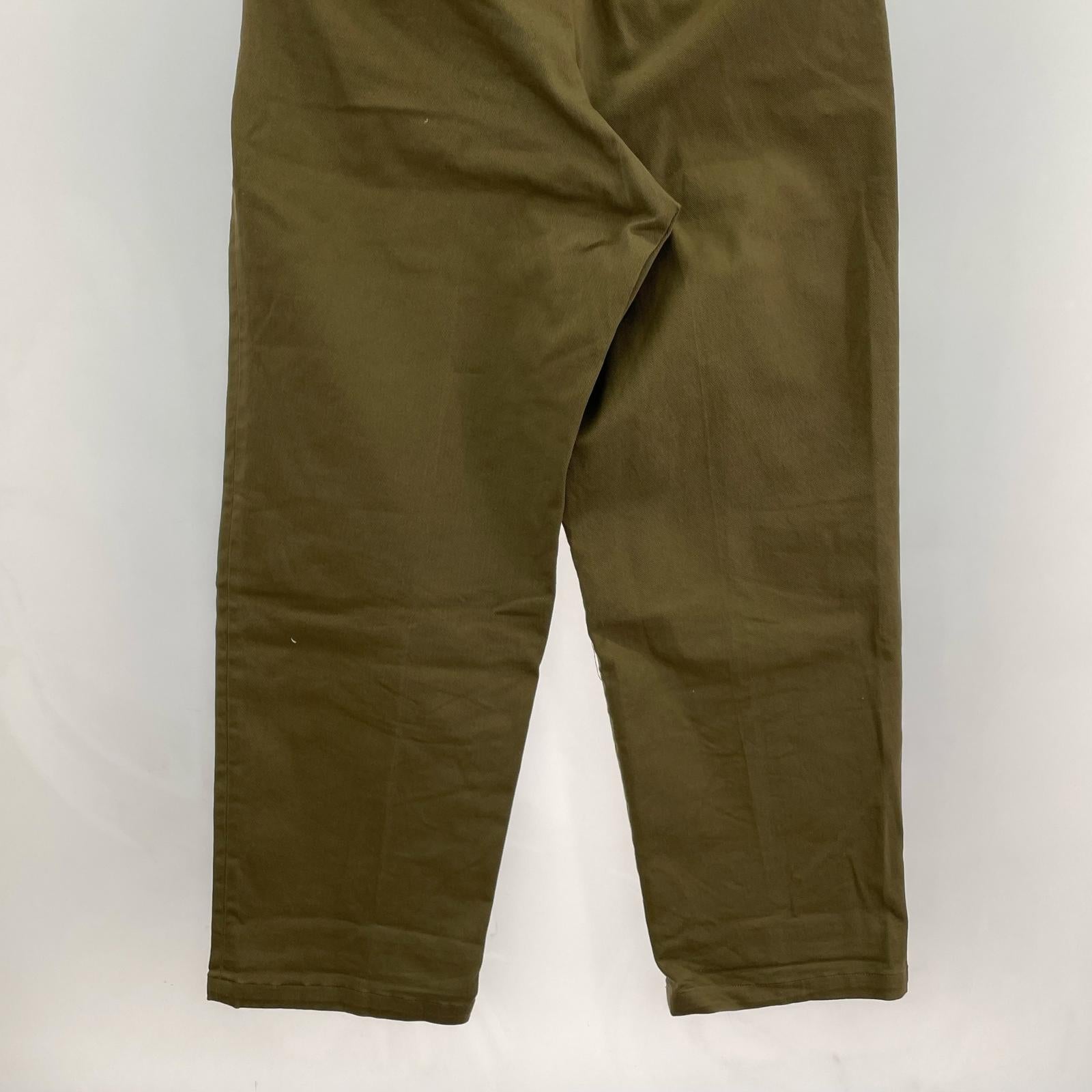 パンツ Steven Alan DRIL SUPER BAGGY TAPEREDⅡ M ブラウン