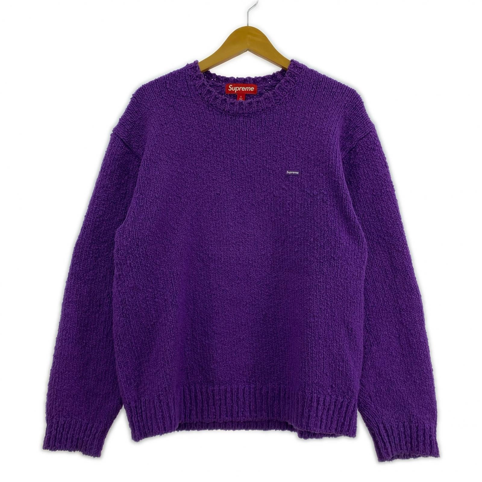 ニット Supreme 24ss Boucle Small Box Sweater S パープル S パープル