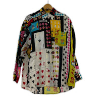 長袖シャツ MOSCHINO 総柄シャツ (XS) マルチカラー
