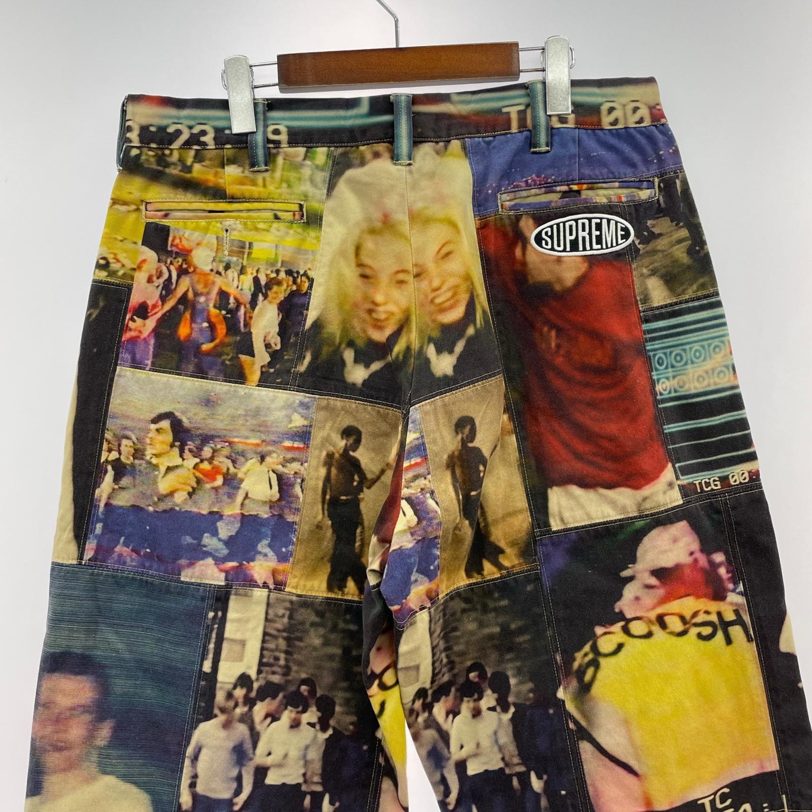 パンツ ×Mark Leckey 23aw Hardcore Patchwork マルチカラー