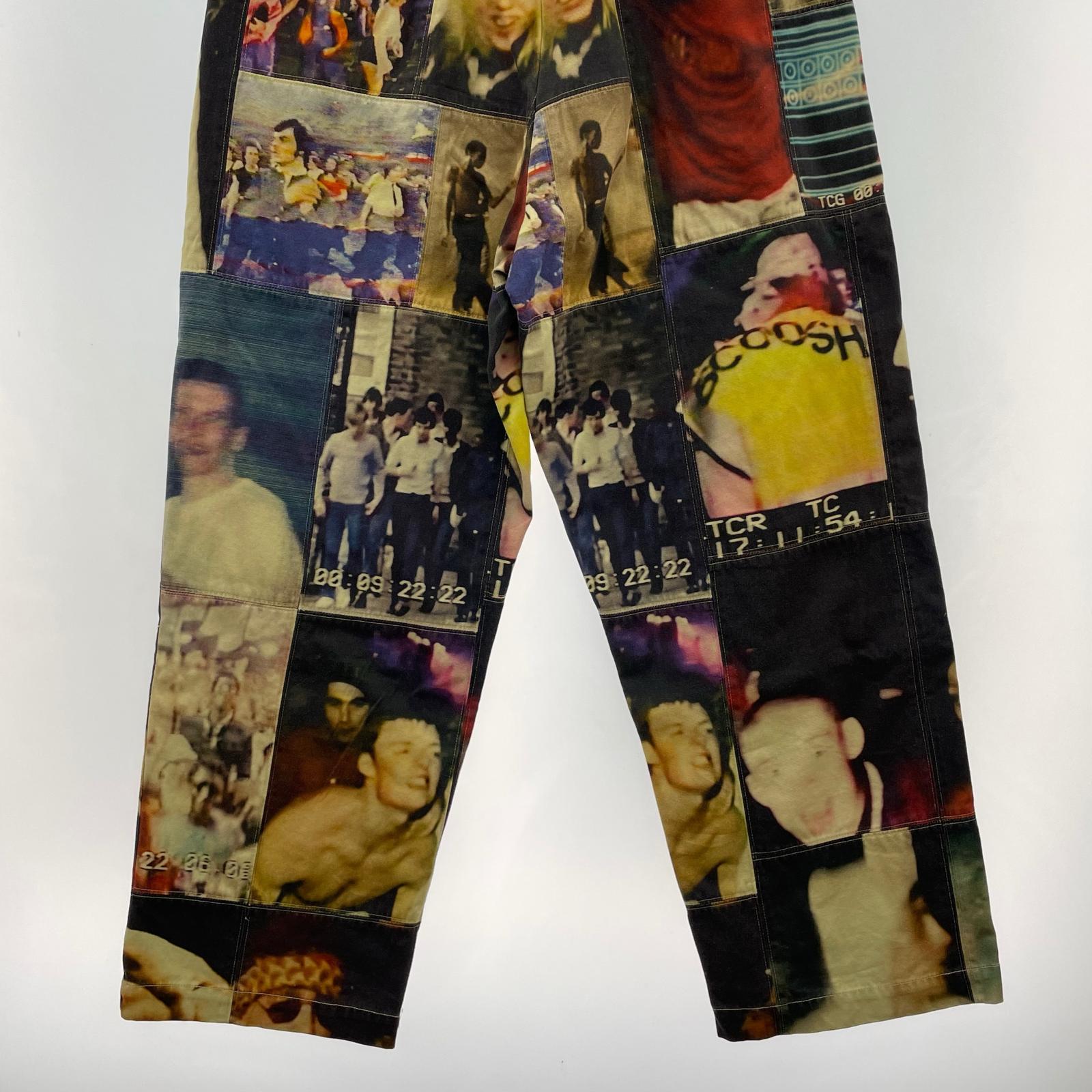パンツ ×Mark Leckey 23aw Hardcore Patchwork マルチカラー