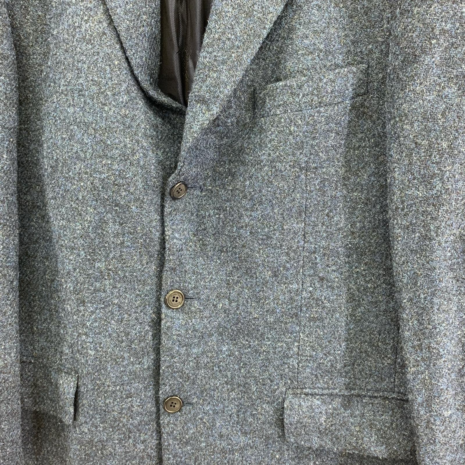 ジャケット Mario Barutti×Harris Tweed 42 ブルー