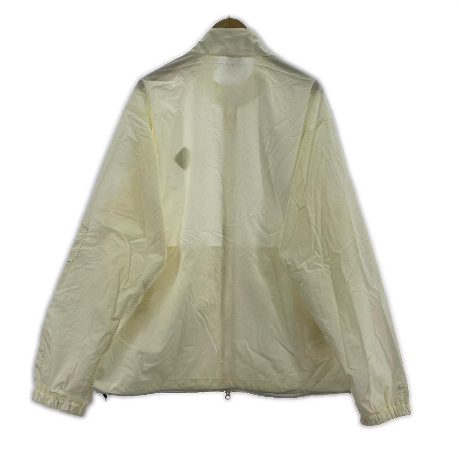 ジャケット BIG LOGO NYLON STAND COLLAR BLOUSON/XL ホワイト