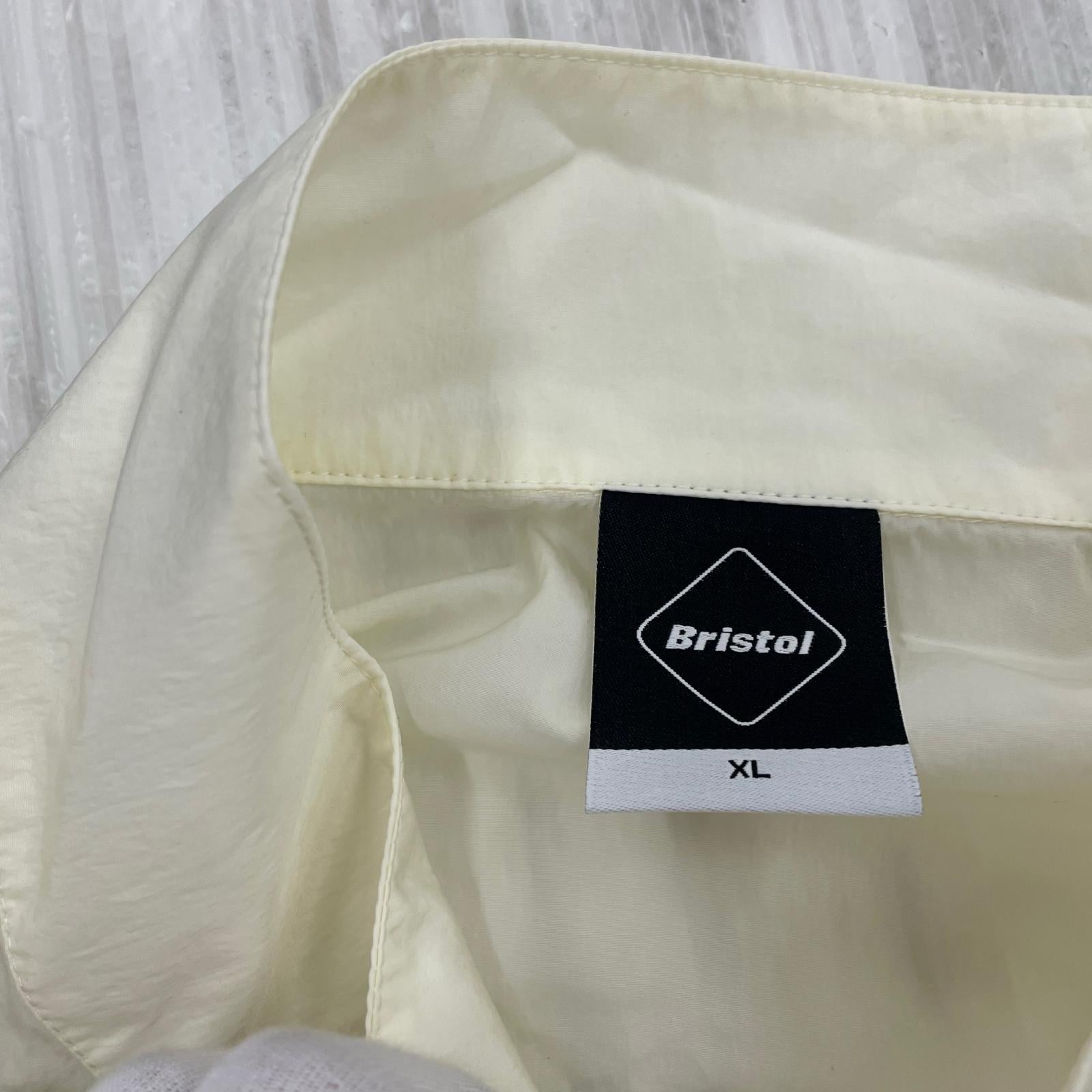 ジャケット BIG LOGO NYLON STAND COLLAR BLOUSON/XL ホワイト