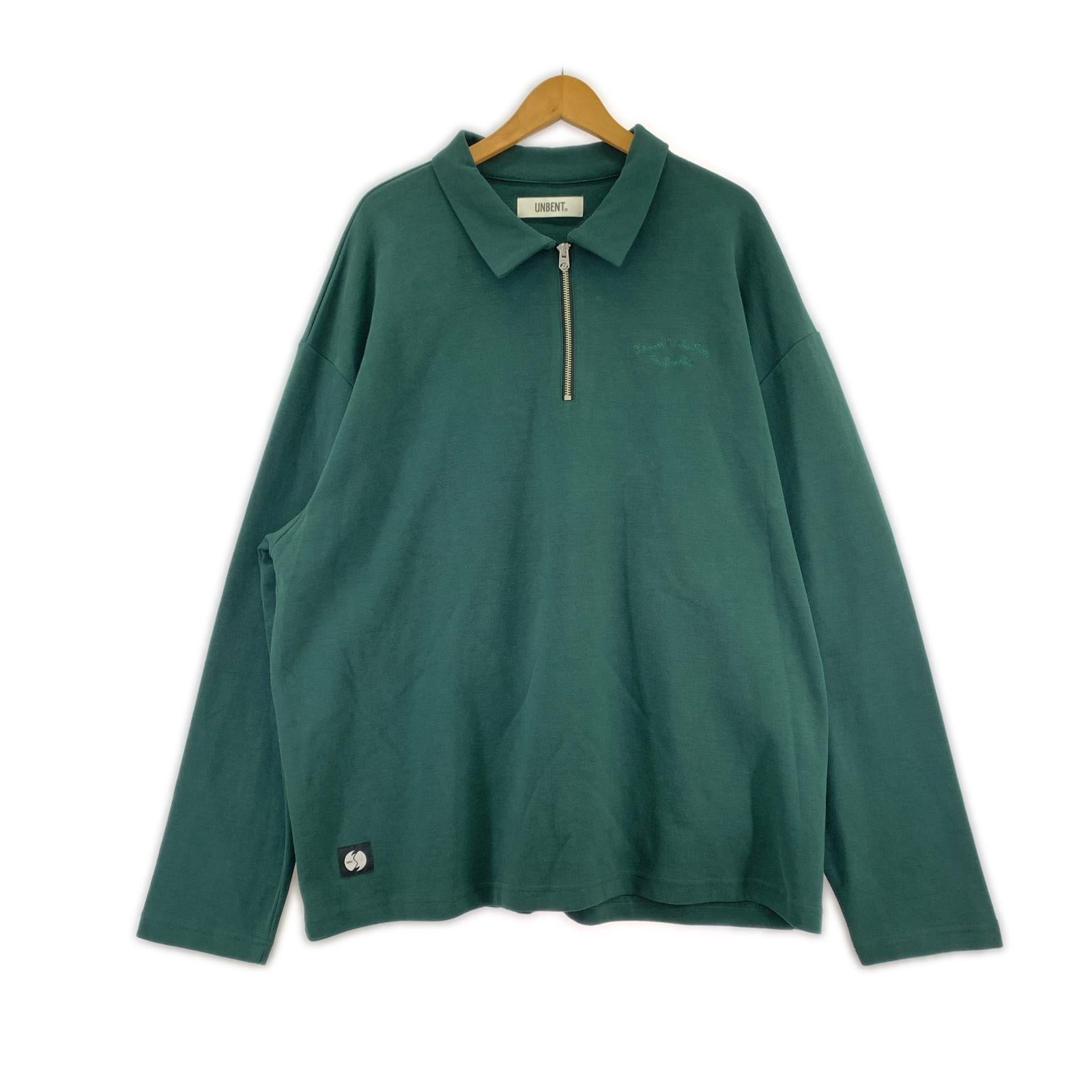 スウェット UNBENT/ハーフジップ スウェット/2XL/グリーン/MB4882 グリーン