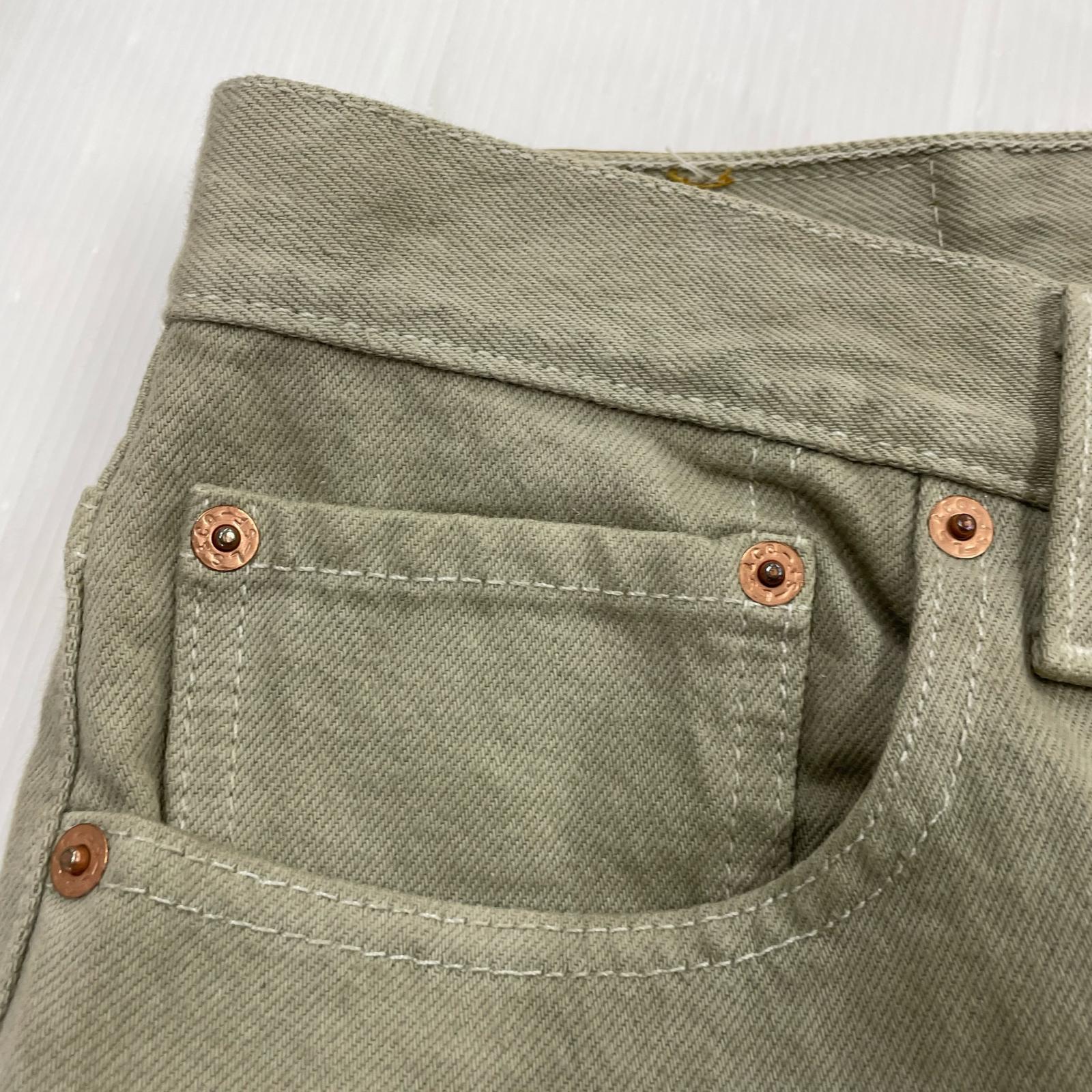 デニムパンツ 90s 501 W32 GRN 32 グリーン