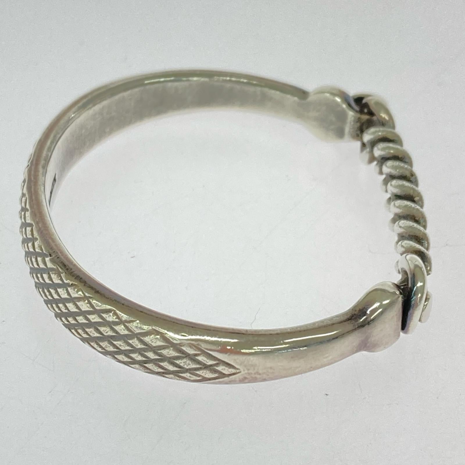 ブレスレット LYNCH SILVERSMITH SCALE CUFFS シルバー
