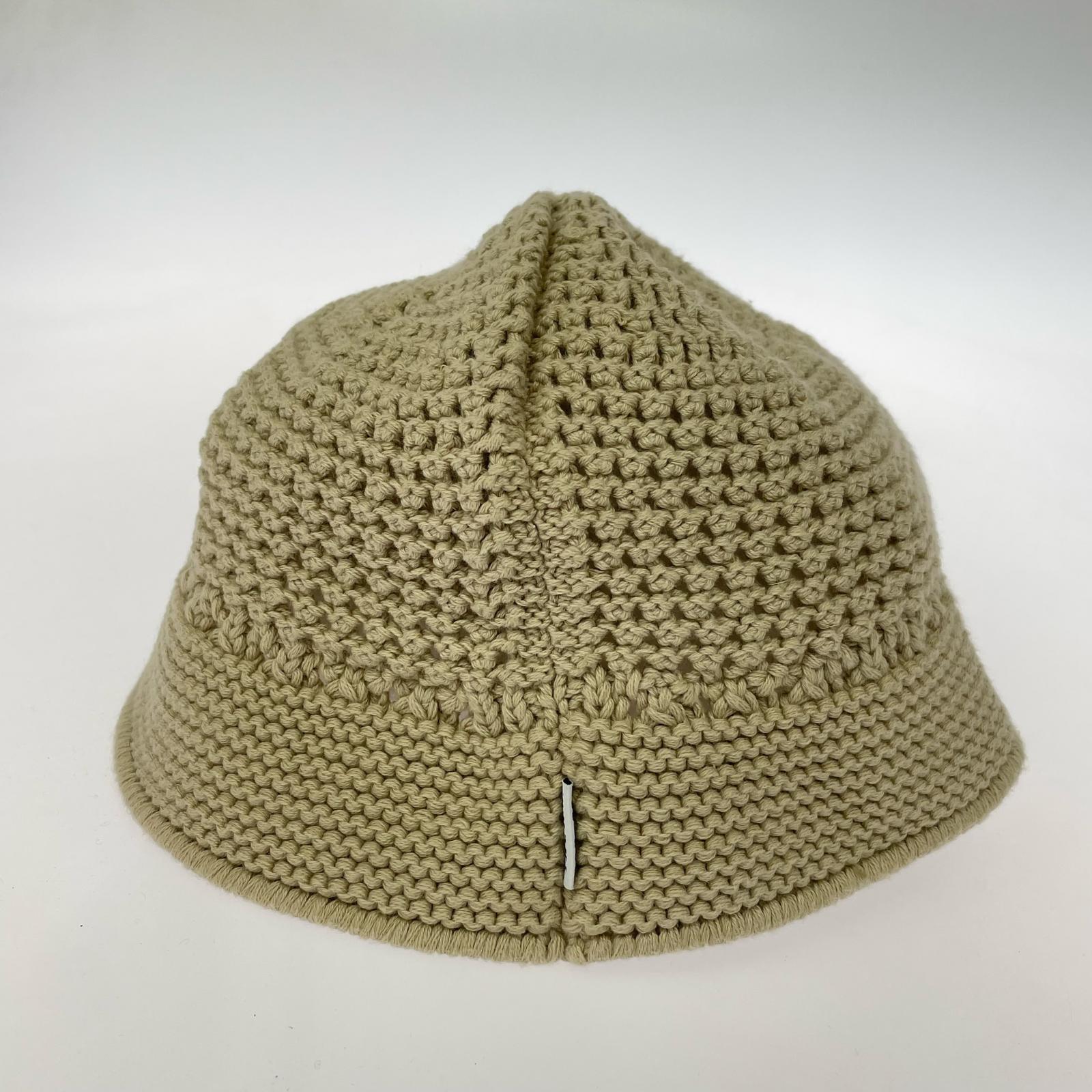 ハット KNIT HAT BEIGE ベージュ