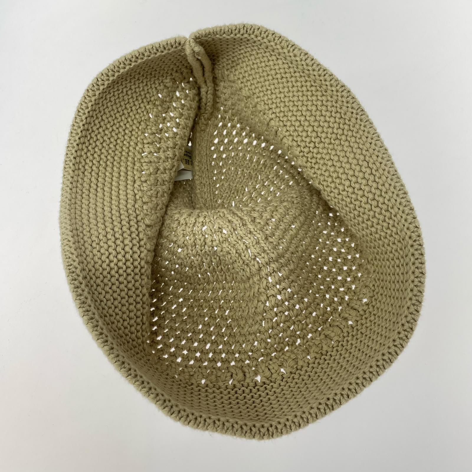 ハット KNIT HAT BEIGE ベージュ