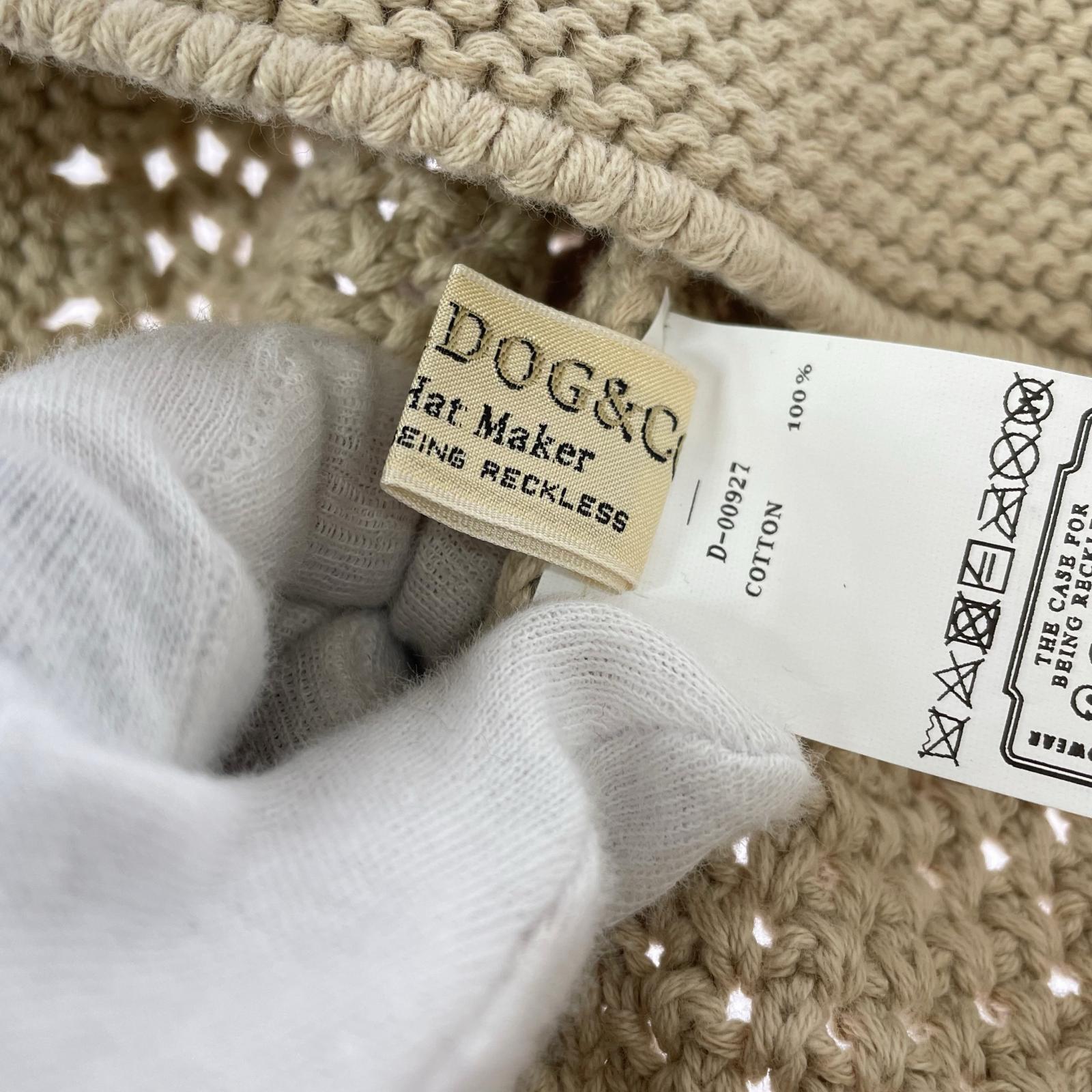 ハット KNIT HAT BEIGE ベージュ