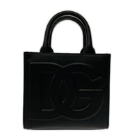 ショルダーバッグ DG DAILY エンボスロゴ ミニトート BLK ブラック