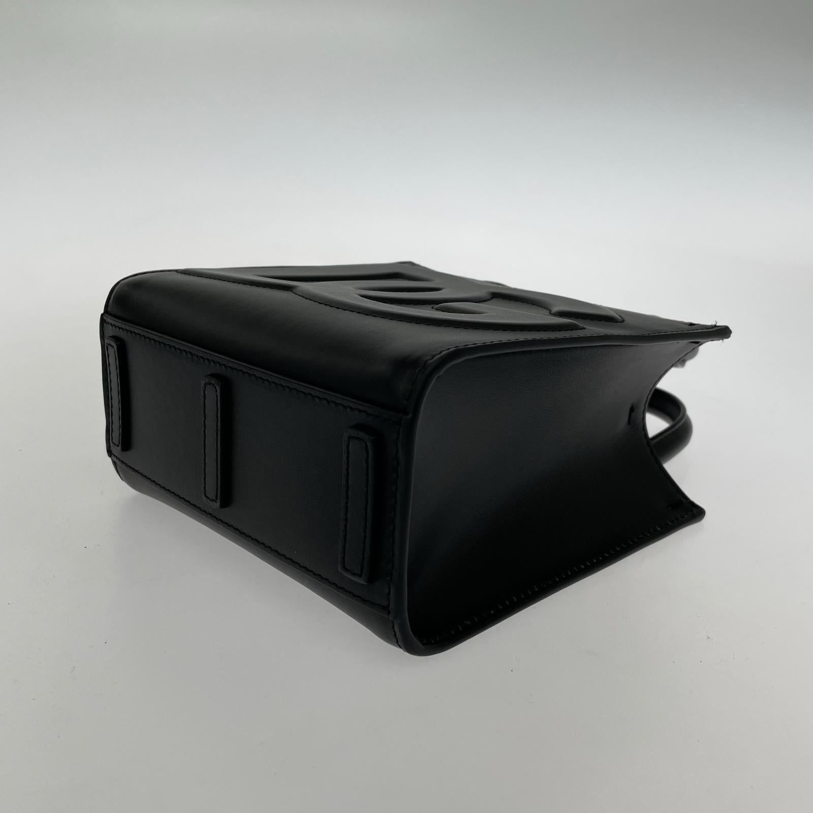 ショルダーバッグ DG DAILY エンボスロゴ ミニトート BLK ブラック