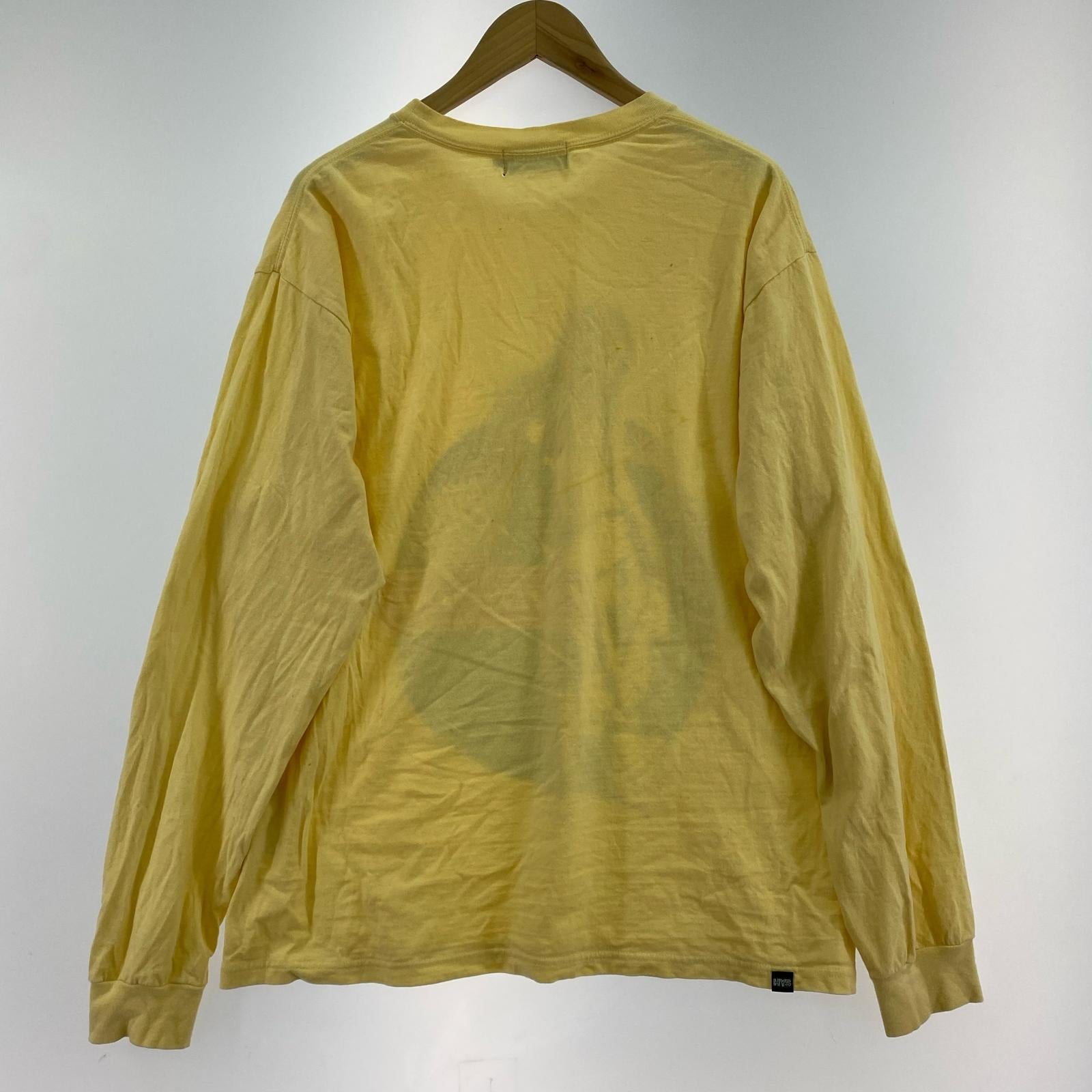 長袖Tシャツ 黄 L L