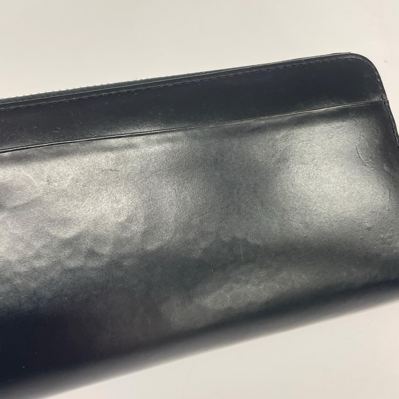 長財布 PID レザー長財布 ブラック
