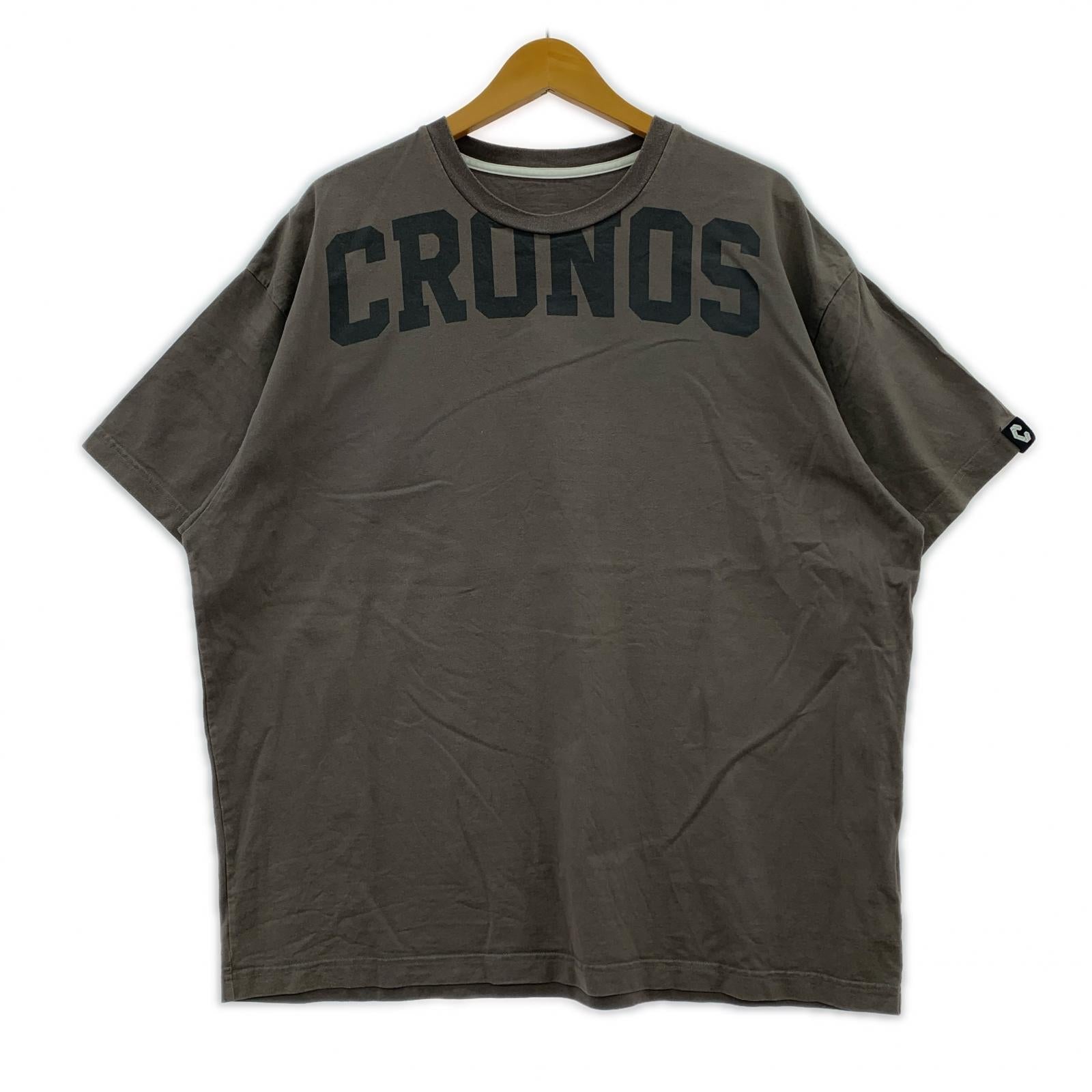 半袖Tシャツ CRONOS フロントロゴ L グレー L グレー
