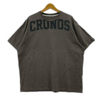 半袖Tシャツ CRONOS フロントロゴ L グレー L グレー