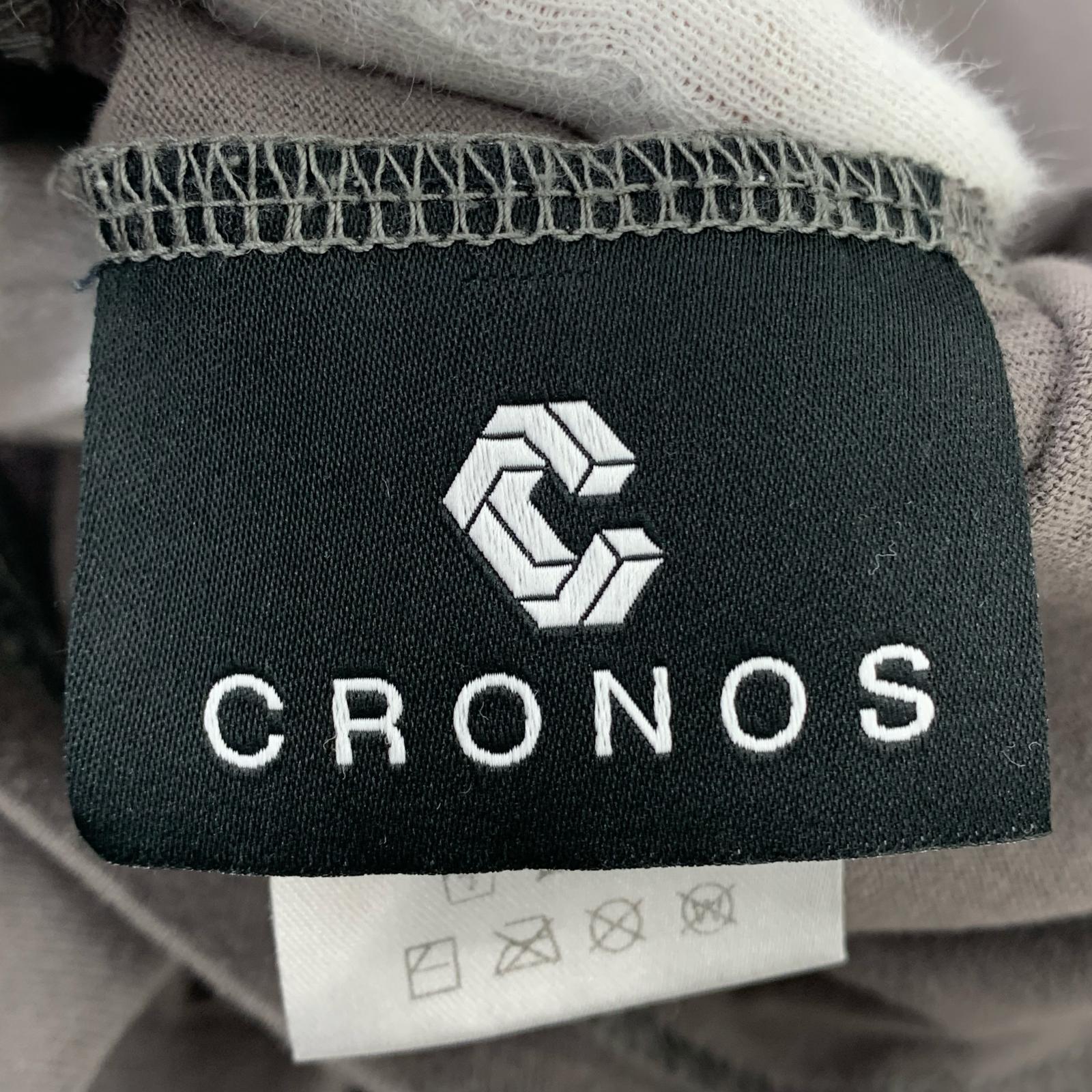 半袖Tシャツ CRONOS フロントロゴ L グレー L グレー