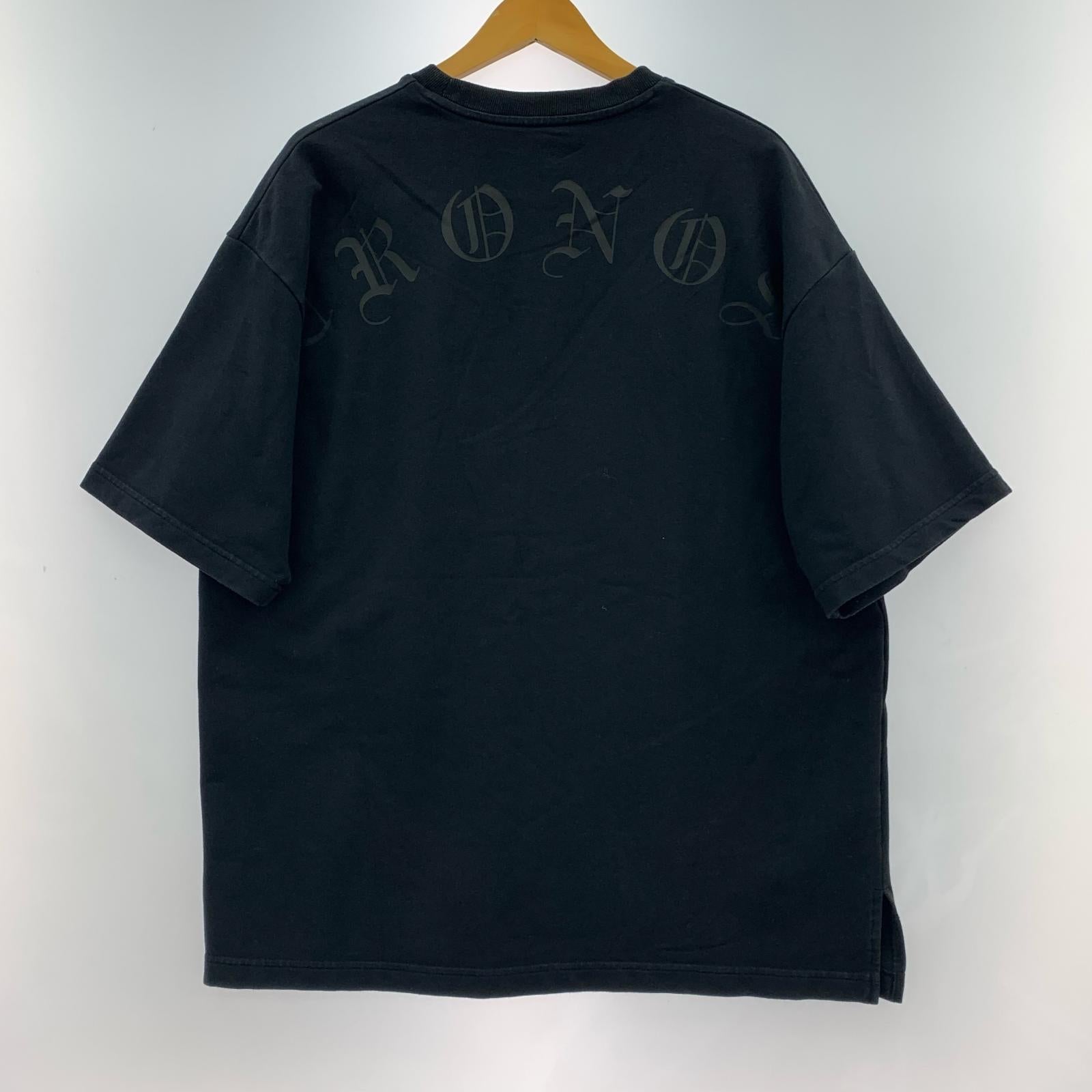 半袖Tシャツ CRONOS ロゴ アーチロゴ M ブラック M ブラック