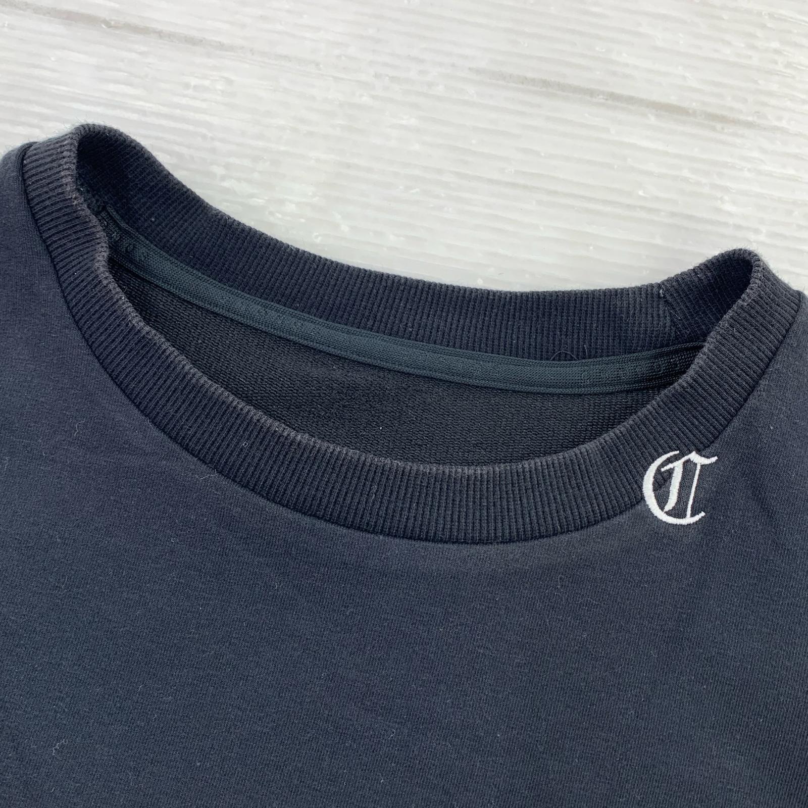 半袖Tシャツ CRONOS ロゴ アーチロゴ M ブラック M ブラック
