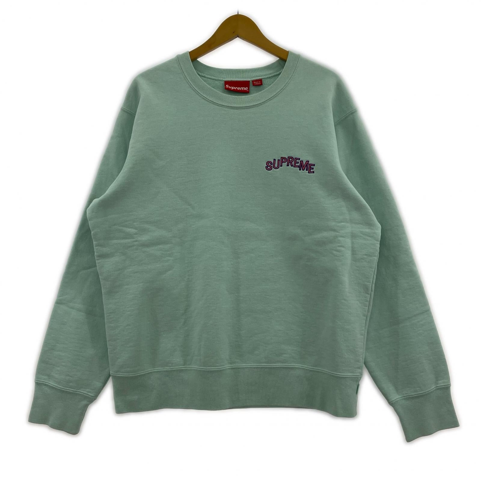 スウェット Step Arc Crewneck 青 M ブルー