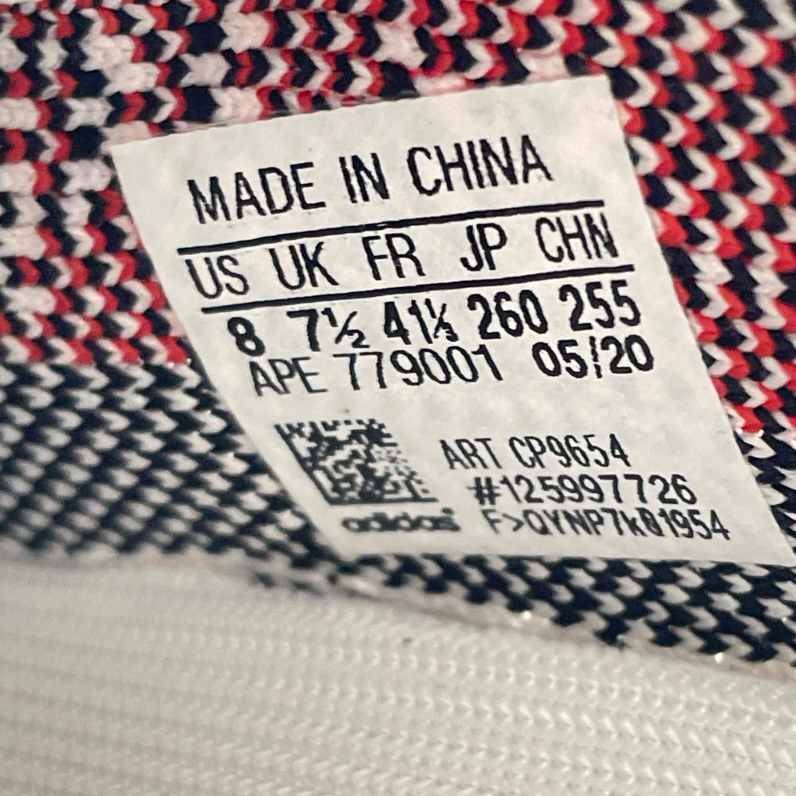 スニーカー YEEZY BOOST 350 V2 ZEBRA CP9654 26cm (US8 UK7 1/2 EU42) ブラック