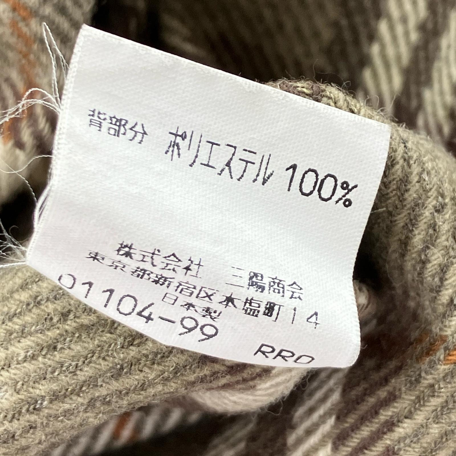 ジャケット ステンカラーコート 襟コーデュロイ ベージュ