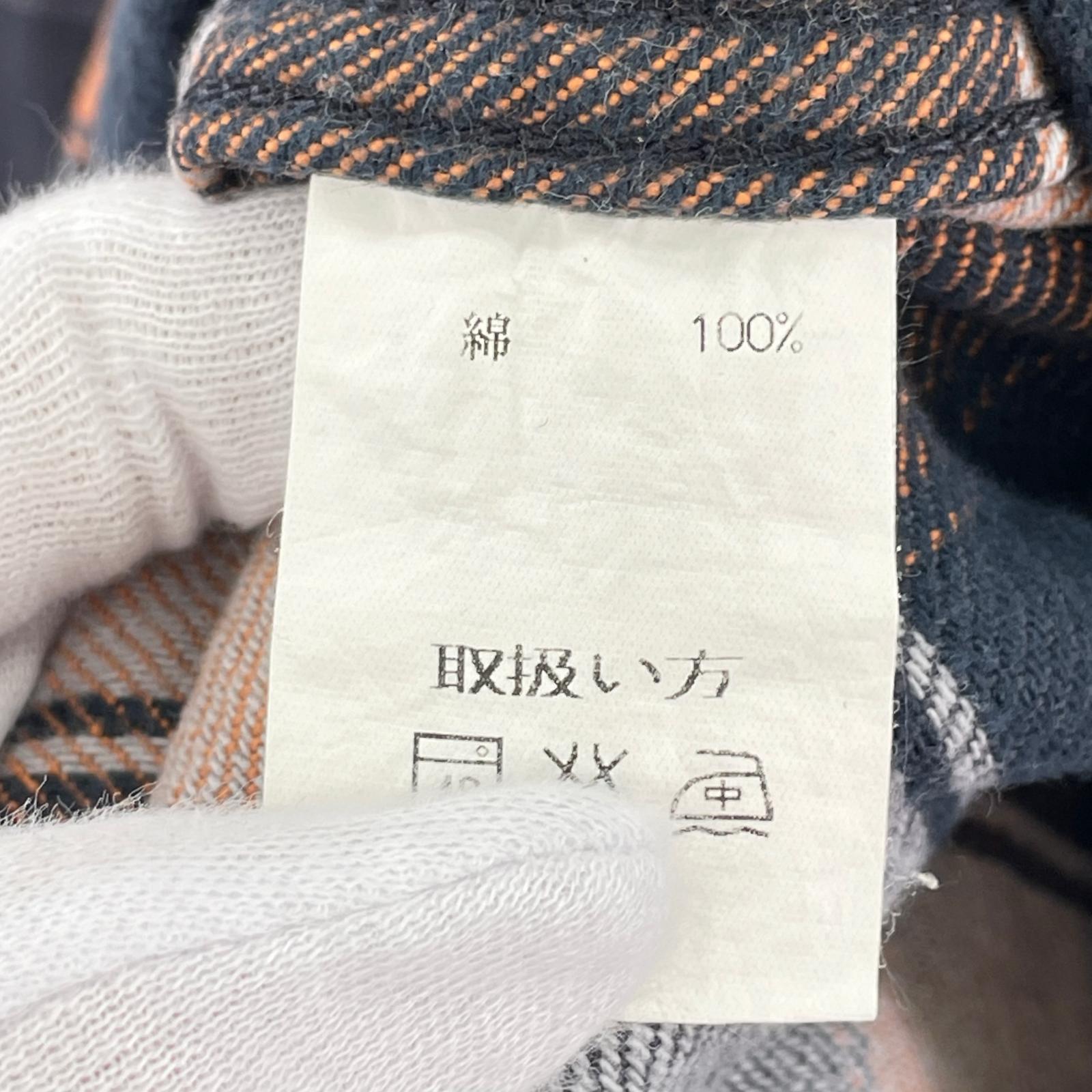 長袖シャツ JELADO LSチェックシャツ オレンジ (L) L オレンジ