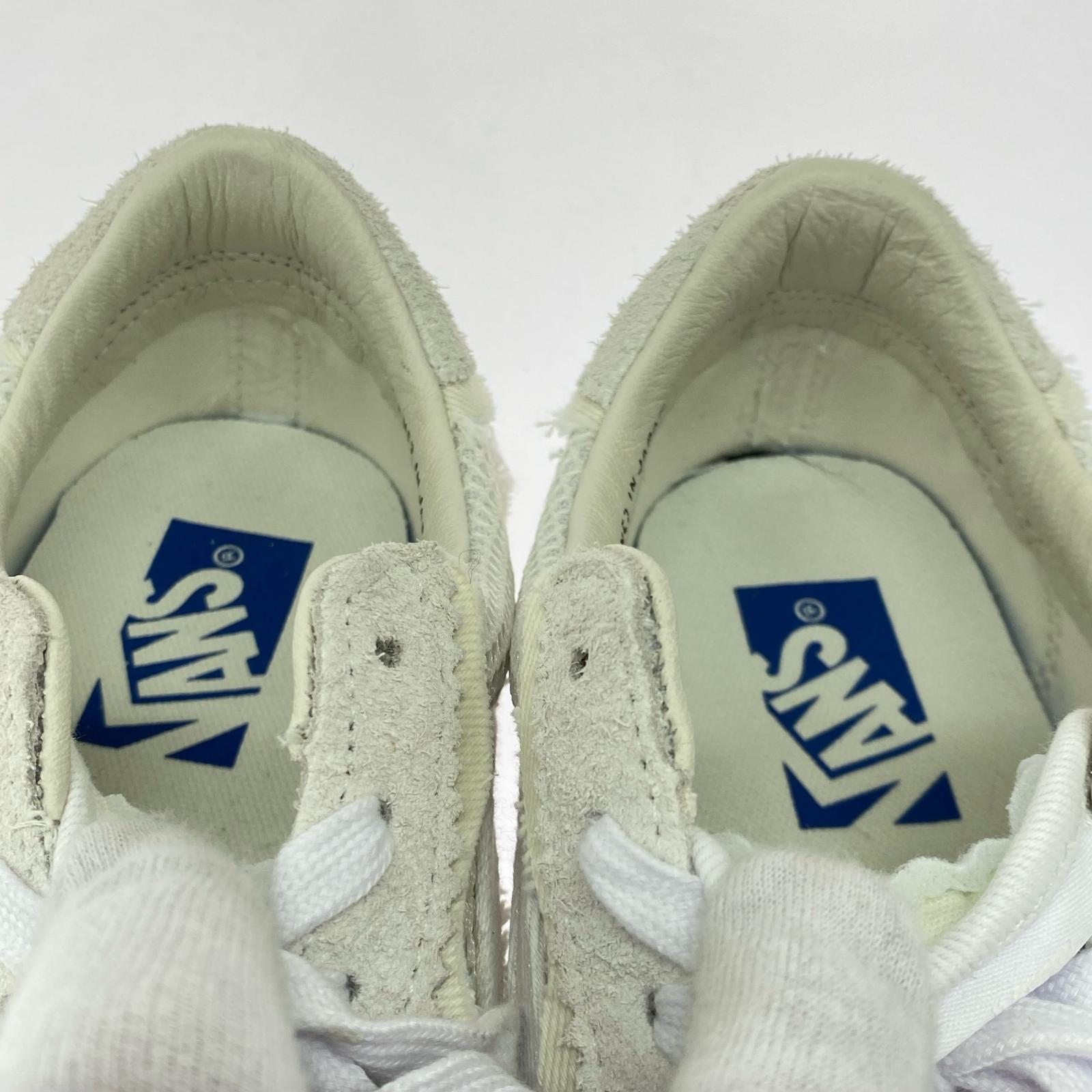 スニーカー VANS LOWPRO FRAYED (26.5) 26.5cm (US8 1/2 UK8 EU43) ホワイト