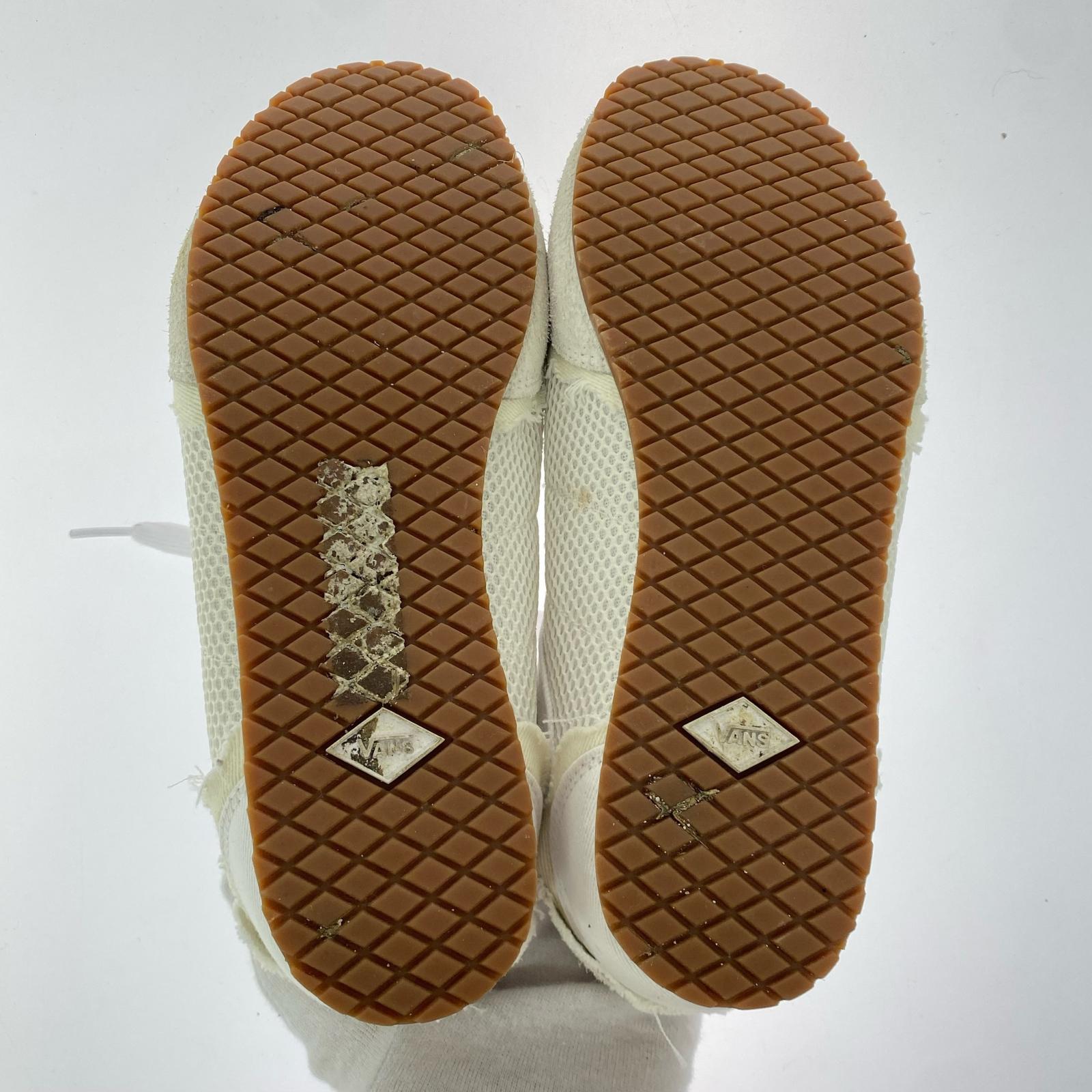 スニーカー VANS LOWPRO FRAYED (26.5) 26.5cm (US8 1/2 UK8 EU43) ホワイト