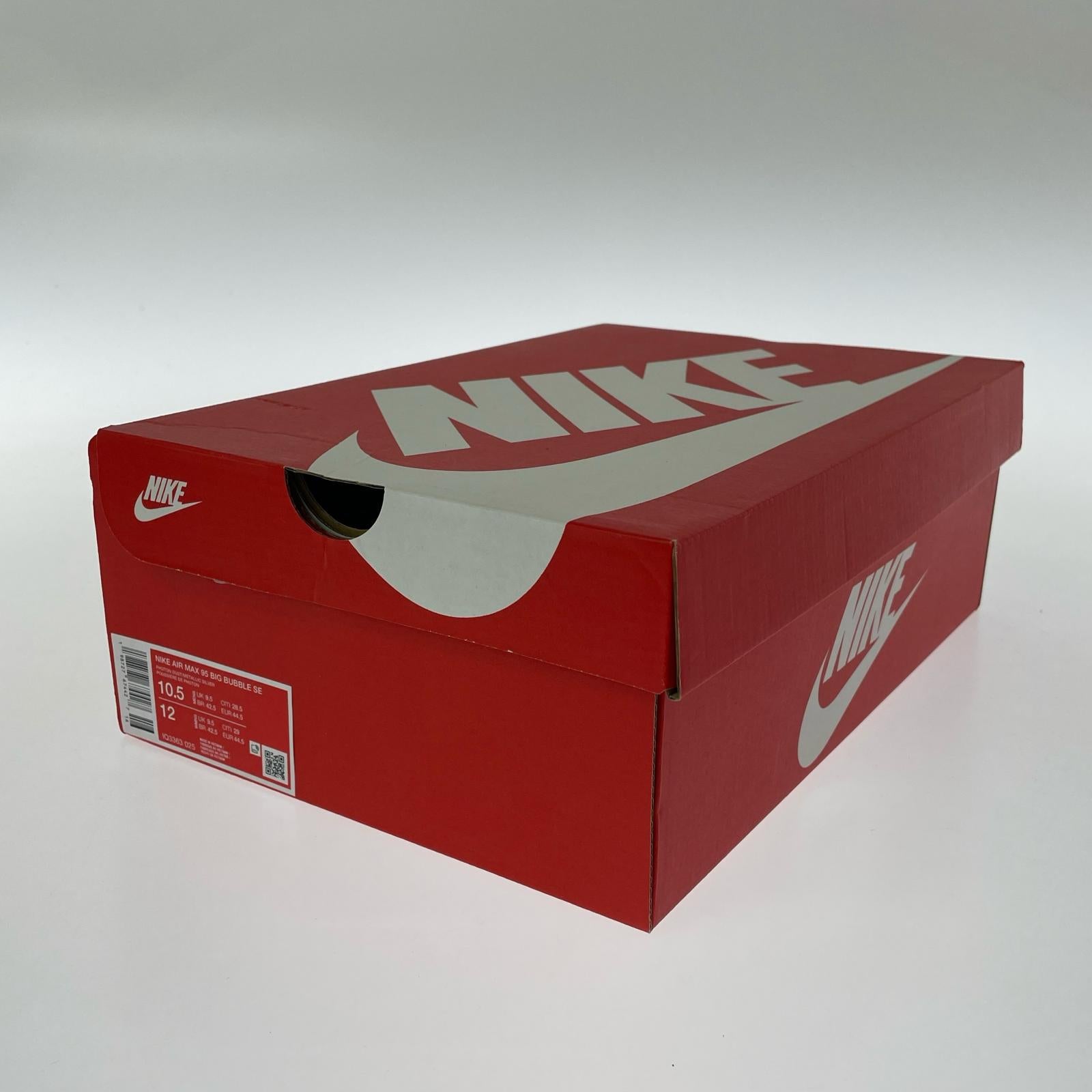 スニーカー AIR MAX 95 BIG BUBBLE SE 28.5cm 28.5cm (US10 1/2 UK10 EU47) ホワイト
